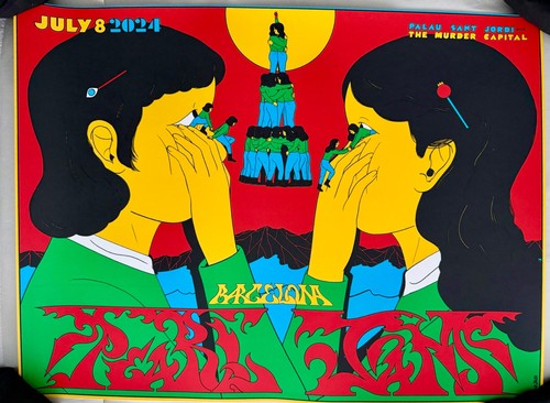 Pearl jam poster barcelona - poster,