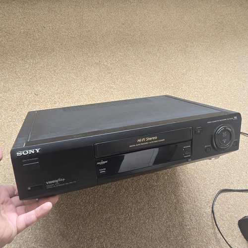 Sony video cassette recorder - sony,
