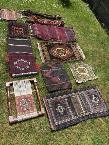 Handmade wool tribal geometric - tribal,