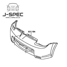 Toyota MR2 MK3 Roadster/Spyder/MR-S 99-03 Pre-Facelift Front Bumper 52119-17912