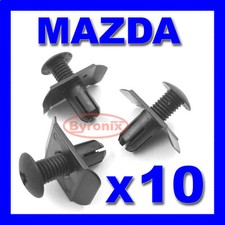 MAZDA FRONT REAR BUMPER TRIM CLIPS RETAINER FASTENER 3 323 mx3 mx5 mx6 mpv rx8