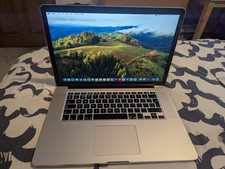 Apple MacBook Pro 15 2015 2.2GHz i7 16GB Ram 256GB SSD Logic pro Final cut pro