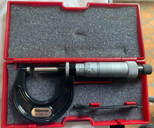Starrett 436 imperial - ,
