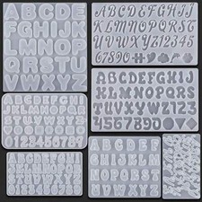 Alphabet Resin Mold DIY