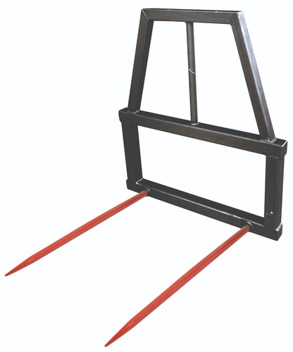 Twin bale spike frame high - bale,
