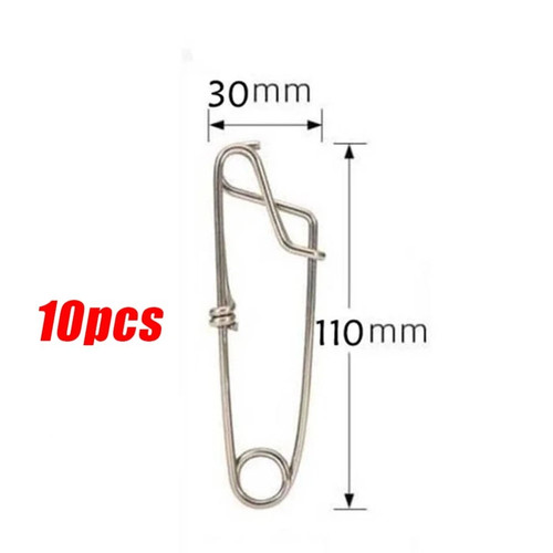 10pcs stainless steel long - stainless,