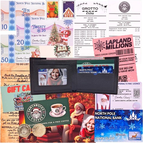 Santa lost wallet - santa's, –