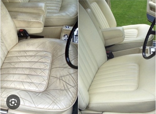 Classic vintage car - seat, trim