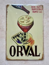 ORVAL BELGIAN BEER METAL SIGN