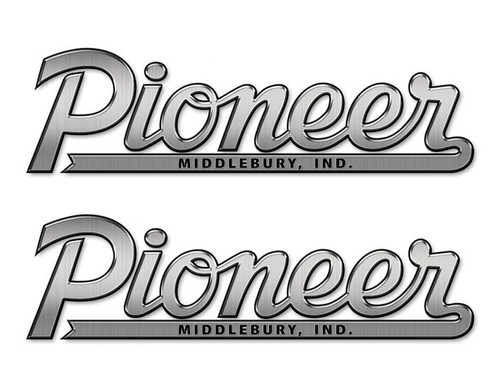 Pioneer boat stickers 3d - 2,