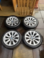 4 Silver Genuine BMW Alloy