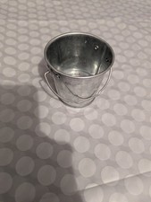 Small Galvanised Bucket - 8cm