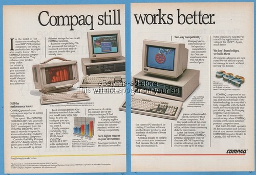 1987 compaq deskpro - compaq, 386