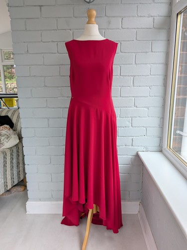 Halston heritage red long - halston,