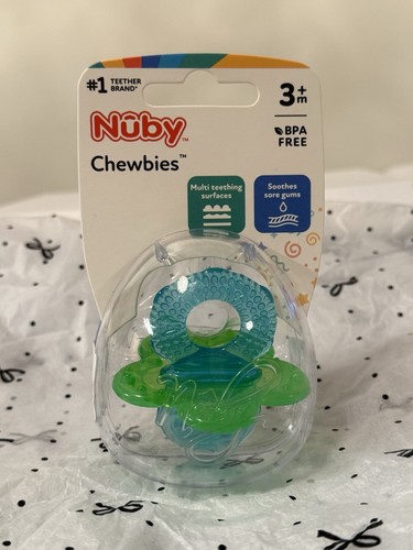 Nuby chewbies baby teether - nuby,