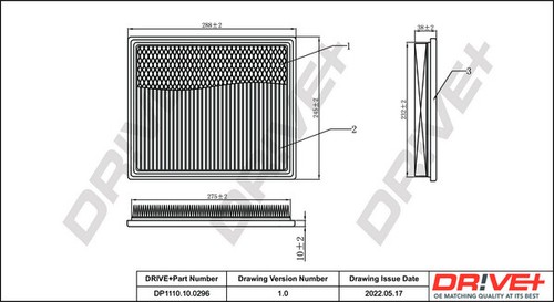 Dp1110 10 0296 air - dr!ve+, dp1110.10.0296