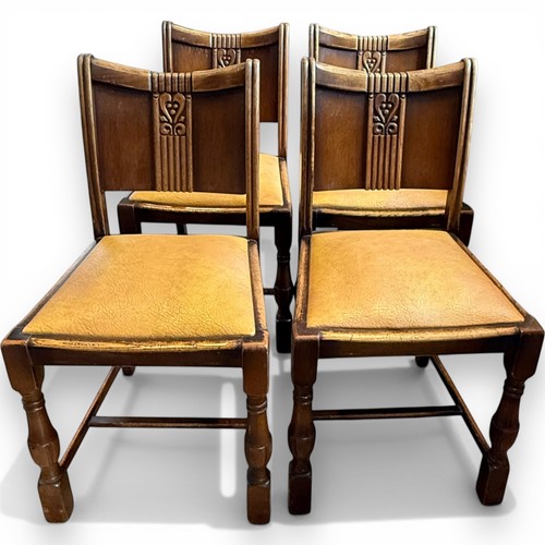 Art deco oak dining - art,