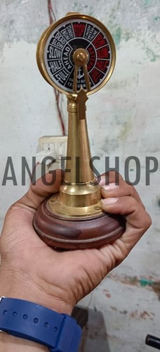 Antique brass ship engine - brass,