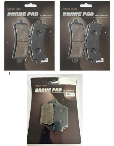 Full brake pads rr - brake, ft
