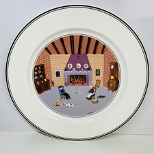 Villeroy Boch Naif Laplau Fireside Plate - 8" - Excellent Condition
