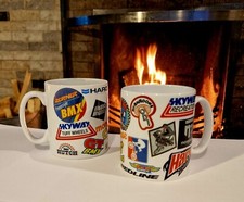 BMX Mug, Old School Logo BMX Mug, BMX Brand Old Skool Mug, Skyway Mug