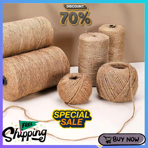 100m jute twine string - string, 2mm