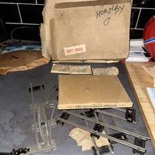 Hornby O Gauge Rail track Clockwork Joblot  original box CA2 crossing boxed 
