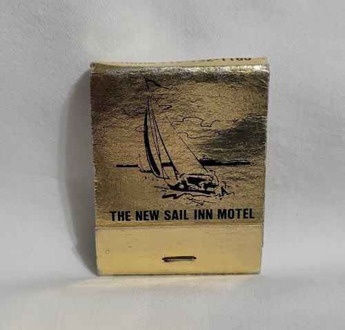 Vintage matchbook the new sail - vintage,