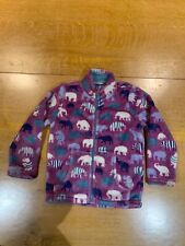 Girl's Hatley Lilac/Pink Elephant Design Fleece Age 5 +
