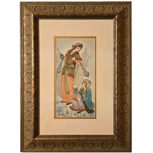 Original persian miniature - original,