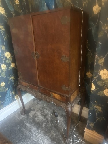 1920 maple drinks cabinet - maple,