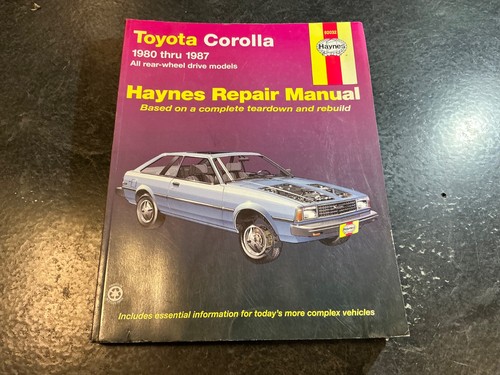 1980 1987 toyota corolla - corolla, rwd