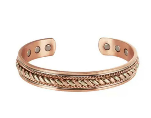 Magnetic copper bracelet - magnetic,