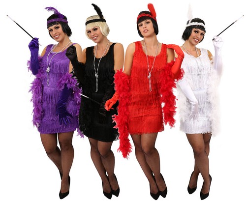 1920 deluxe flapper dress - 1920's,