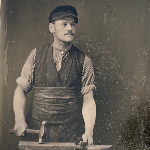 1870 blacksmith occupational - blacksmith,