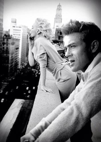 James dean marilyn monroe - james, &