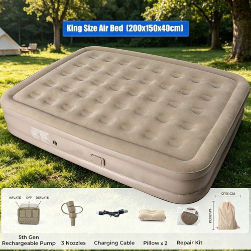 Inflatable high raised double - raised,