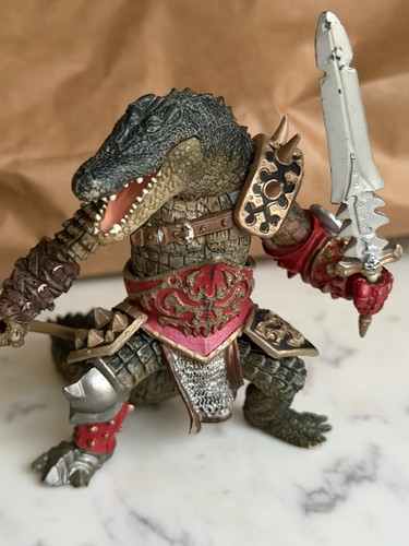 Papo mutant crocodile fighter - papo,