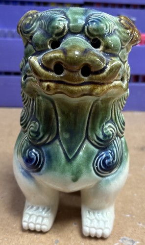 Vintage chinese foo dogglazed - vintage,