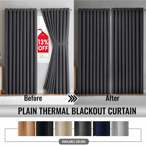 Thermal blackout curtains - blackout,