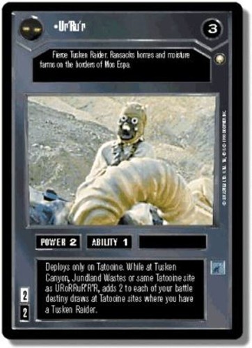 Star wars ccg decipher - ur'ru'r,