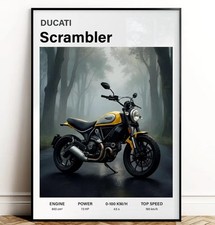 Ducati Scrambler 800 poster
