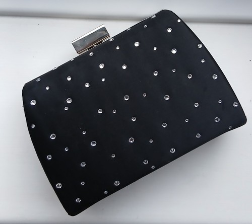 Jasper conran black clutch - black,