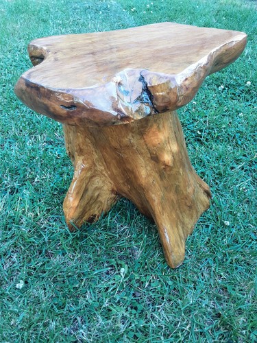 Teak wooden root carved - teak,