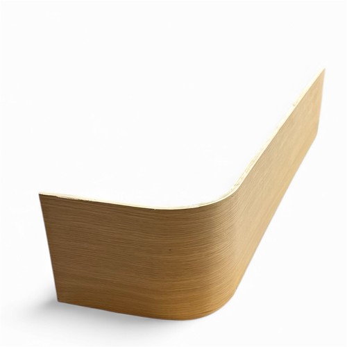 Oak faced bullnose riser - faced,