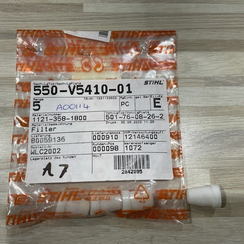 Genuine stihl filter no - stihl,