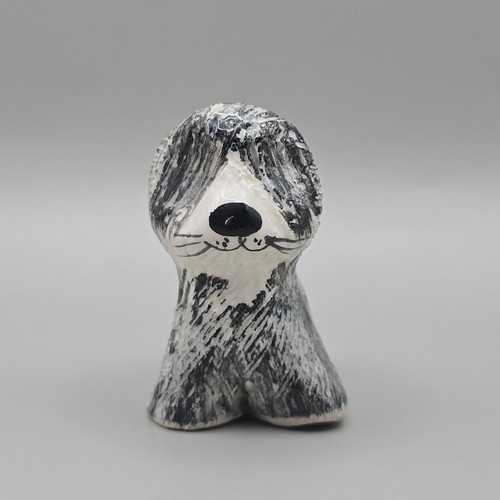 Vintage sheepdog figurine - vintage,