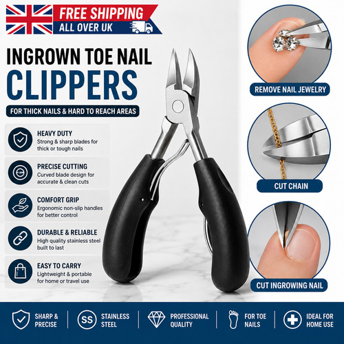 Ingrown toe nail - ingrown, clippers