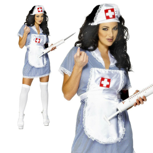 Naughty nurse fancy dress - naughty,