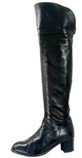 Russell & Bromley Butter Soft Leather Over Knee Mid Heel Boots size 5.5